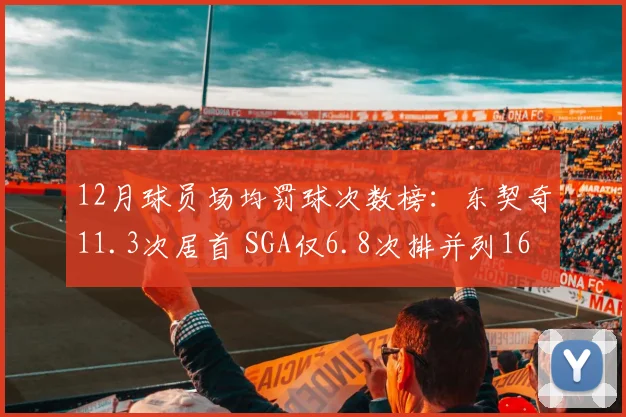 12月球员场均罚球次数榜：东契奇11.3次居首 SGA仅6.8次排并列16