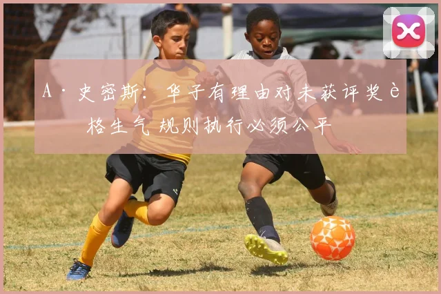 A·史密斯：华子有理由对未获评奖资格生气 规则执行必须公平